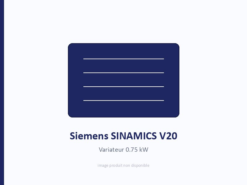 Siemens SINAMICS V20